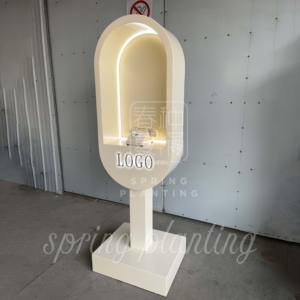 Cabina Telefónica de Londres con Soporte para Libro de Visitas de Audio y Cadena de Luces, Mesa de Grabación para Decoración de Fiestas y Bodas - Product Image 4