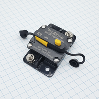 Interruptor de circuito de reinicio manual E92C, 50A, montaje en superficie, 12-48V, resistente al agua, protección contra sobrecarga para camiones, vehículos recreativos e inversores solares