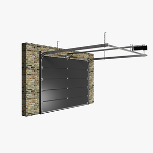 Style moderne Portes <span class=keywords><strong>de</strong></span> <span class=keywords><strong>garage</strong></span> sectionnelles en acier <span class=keywords><strong>de</strong></span> haute qualité <span class=keywords><strong>pour</strong></span> villas Surface finie Filet en fibre <span class=keywords><strong>de</strong></span> verre - Product Image 5