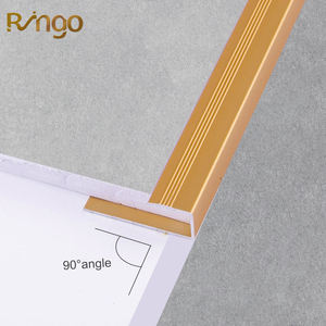 Moderne scale in metallo personalizzate antiscivolo in lega di alluminio Anti-Skid striscia che copre per gradini piastrelle - Product Image 4