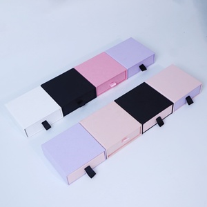 Boîtes Tiroirs à Logo Imprimé Personnalisé Emballage de Produit en Carton Boîtes à Bijoux Coulissantes en Papier avec Insert - Product Image 6