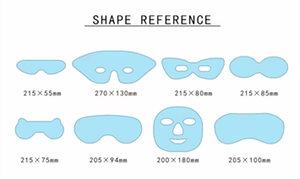 Masque pour les yeux en gel réutilisable avec logo personnalisé, thérapie chaude/froide, micro-ondable, pour les yeux gonflés, les cernes, apaisant et confortable - Product Image 3