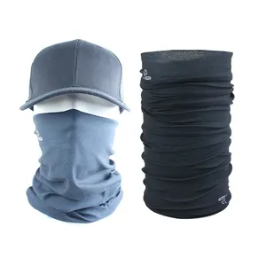 Wholesale Custom Logo Bandana Buffss Breathable Fishing Neck Gaiter Women Beanie Buffss Headwear