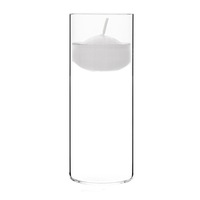 Vases cylindriques en verre pour décoration intérieure, supports pour dîner aux chandelles, centres de table, bougies flottantes, décoration de fête et de mariage