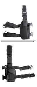 Custom Logo 600d Nylon Zwart Rechterbeen <span class=keywords><strong>Holster</strong></span> Duurzaam Verstelbare Jacht Wandelen Schieten Tactische Dijbeen <span class=keywords><strong>Holster</strong></span> Voor Buiten - Product Image 2