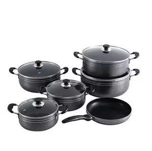 <span class=keywords><strong>Casserole</strong></span> profonde, faitout, poêle à frire peu profonde, poignée en bakélite avec revêtement doux au toucher, durable, sans PTFE - Product Image 3