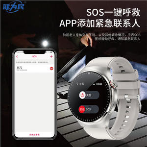 Salud <span class=keywords><strong>DE</strong></span> LA MUJER Temperatura Asistente <span class=keywords><strong>de</strong></span> voz Bt Call 1,43 "Pantalla redonda Ip68 Impermeable Hombres Smartwatch Productos para el hogar inteligente - Product Image 4