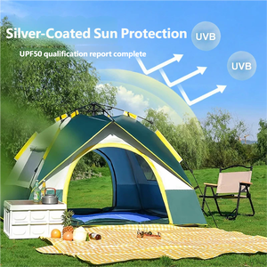 <span class=keywords><strong>Carpa</strong></span> Plegable <span class=keywords><strong>para</strong></span> las Cuatro Estaciones, Resistente al Agua, al Viento y al Sol, <span class=keywords><strong>para</strong></span> Camping, Directo <span class=keywords><strong>de</strong></span> Fábrica, Compatible con OEM/ODM - Product Image 4