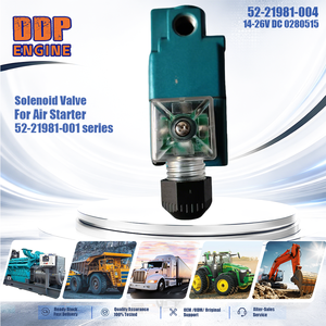 วาล์วโซลินอยด์สำหรับสตาร์ทลม รุ่น 52-21981-001 ซีรีส์ 52-21981-004 14-26V DC 0280515 สำหรับเครื่องจักรก่อสร้าง - Product Image 2