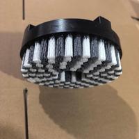 Brosse de débavurage pour fraiseuse CNC de qualité industrielle, disque de 6 pouces de diamètre, en carbure de silicium et poils de diamant mélangés, certifiée ISO9001