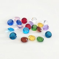 Perles en verre arc-en-ciel en cristal de diamant de 10 mm, polies, écologiques, cristaux de diamant Feng Shui, artisanat décoratif, cadeau, décoration de mariage