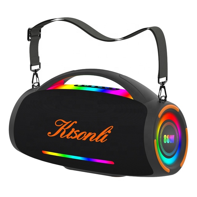 Kisonli K26 80W High Fidelity Portable BT Speaker RGB Lighting