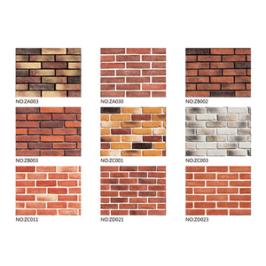 Ngoài trời gạch tường Ốp <span class=keywords><strong>Faux</strong></span> gạch tường trang trí bê tông khối cũ gạch đỏ để bán - Product Image 2