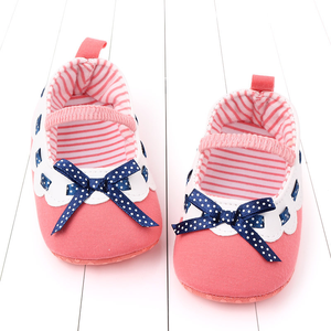 Nouvelles chaussures pour bébé fille à nœud papillon en dentelle, pas chères, en gros, chaussures fantaisie pour bébé fille - Product Image 2