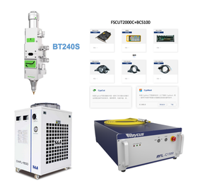Alston.D.M 3000W + BM111 + fscut2000C pour source laser Raycus Nouvelle longueur d'onde 1064nm pour machine de découpe Prix compétitif - Product Image 6