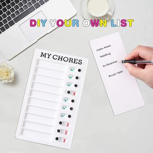 Bloc de notas al por mayor, tablero de plástico, tablero de lista de verificación Rv, lista de verificación, plan diario, lista de tareas, tablero de lista de verificación - Product Image 6