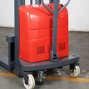Schnelle Lieferung 500kg & <span class=keywords><strong>1000kg</strong></span> Selbst stapler Gabelstapler Semi Full Electric Paletten heber Stahl material für den Lager bau - Product Image 5