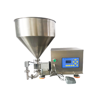 Machines de remplissage de liquide visqueux de table Pâte de miel Pâte de tomate Crème Huile de chocolat Engrenage liquide Pompe magnétique Machines de remplissage