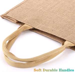 Bolsas de Yute Reutilizables de Diferentes Tamaños para Compras, Fiestas, Viajes, Regalos y Productos Orgánicos al por Mayor - Product Image 4