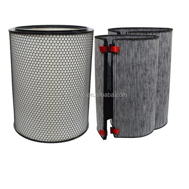 Replacement Filter Set Compatible with Dysons BP03 BP04 BP06 Purifier Big+Quiet Formaldehyde Extra Large, HEPA + 2 Carbon Filter