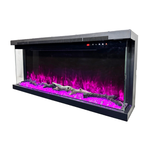 <span class=keywords><strong>Caminetto</strong></span> elettrico a LED da 40 pollici per riscaldamento a parete con TV, materiale metallico per installazione integrato per alberghi - Product Image 5