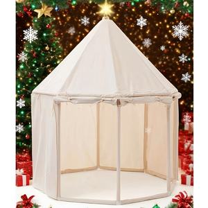 Carpa de Lona Octogonal de Estilo Nórdico, Carpa Infantil Personalizada para Acampar en Interiores, Juguetes para Niños, Casa de Juegos para Bebés, Casa Pequeña de Lujo para Niños - Product Image 3