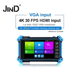 5.4 inch 1080P WIFI IPS màn hình cảm ứng IP TVI CVI AHD 4k Máy ảnh <span class=keywords><strong>CCTV</strong></span> Tester - Product Image 5
