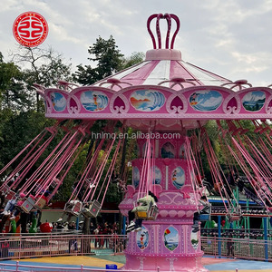 Atracción de Parque de Diversiones para Niños de 24 Asientos, Silla Voladora Giratoria Grande para Exteriores, Equipo de Parque de Atracciones Personalizable - Product Image 5