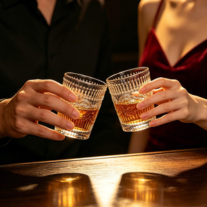<span class=keywords><strong>Verre</strong></span> à shot <span class=keywords><strong>vintage</strong></span> gaufré sans plomb de haute qualité 55 ml, base lourde, pour whisky, expresso, tequila, vodka, avec logo personnalisé - Product Image 4