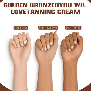 HANLINGER Marque privée <span class=keywords><strong>Meilleure</strong></span> vente 100ML Crème de bronzage bronzante Crème de bronzage accélératrice de teint de peau foncée - Product Image 5