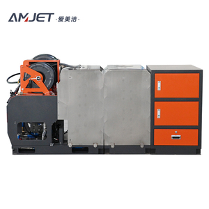 أنبوب تصريف Amjet للفتح بضغط عالٍ 180 بار 65 لتر في الدقيقة مع خزان مياه لتر - Product Image 5