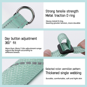 Collar para Perro Resistente al Agua, Reflectante, Estilo Occidental, con Luces <span class=keywords><strong>de</strong></span> Plástico y Cintas - Product Image 6