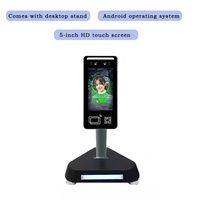 Machine de pointage d'absence Tendcent 5 pouces Android avec reconnaissance faciale dynamique et code QR, prise en charge OEM pour le contrôle d'accès personnalisé