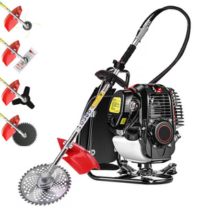 Desbrozadora de gasolina de 4 tiempos, herramienta de jardinería para desmalezar, mochila metálica resistente personalizada - Product Image 2