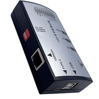 Serveur série industriel RS232 RS485 Ethernet, convertisseur de périphériques, passerelle Modbus TCP/IP, accès à distance, alimenté par USB pour moniteur PLC