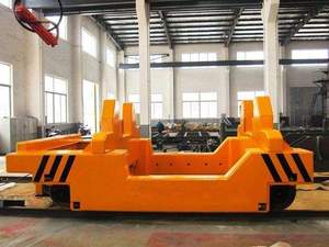 Carro de transferencia de riel motorizado para uso en taller <span class=keywords><strong>industrial</strong></span> automático de gran estándar - Product Image 3