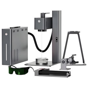 Macchina per Marcatura Laser a Fibra C2 da Tavolo, Facile da Usare, per Serigrafia, Ideale per Piccole Imprese, per Acrilico, Vetro, Gomma, Legno, Diodi - Product Image 1