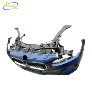 Pour <span class=keywords><strong>BMW</strong></span> série <span class=keywords><strong>1</strong></span> F52 pièces de voiture de ferraille Kit de <span class=keywords><strong>carrosserie</strong></span> en plastique d'occasion avec phares Grille garde-boue capot pare-chocs avant et arrière - Product Image 3