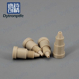 Tornillos de Plástico Dytron PTFE PEEK, Piezas Personalizadas, Componentes Roscados No Estándar para Automoción y Electrónica - Product Image 1