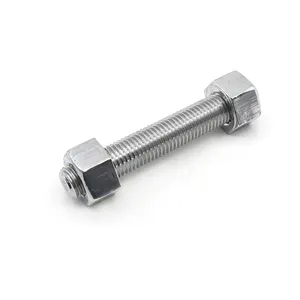Buena calidad de madera ASTM A193 Grado <span class=keywords><strong>B7</strong></span> <span class=keywords><strong>L7</strong></span> B16 2 Tuercas hexagonales pesadas Perno de soldadura para camión - Product Image 3