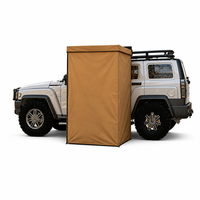 Auvent latéral universel pour voiture, tente de douche imperméable 420D, abri pliable pour toit de voiture, pour camping, SUV, 4x4, overlanding