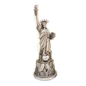 Estatua DE LA LIBERTAD DE Nueva <span class=keywords><strong>York</strong></span> antigua hecha a mano, escultura, modelo Artware, decoración en estilo poliresina Artificial - Product Image 2