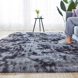 Luxury Mixed Dyed Soft <strong>Dark</strong> <strong>Grey</strong> <strong>Rugs</strong> Thicken Faux Fur Shaggy Washable Living Room Area <strong>Rug</strong> Comfy Anti-Skid Carpets - Product Image 6