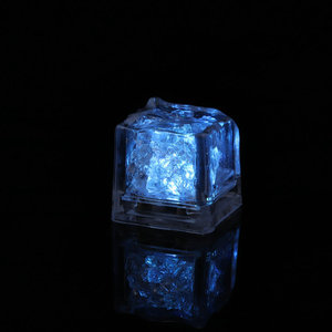 <b>Bar</b> Fast Slow Flash Auto Changing Color PS Water-activated <b>Light</b>-up <b>LED</b> Ice Cube - Product Image 5