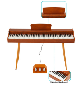 Nouveau style 88 touches pondérées piano numérique conception <span class=keywords><strong>lourd</strong></span> marteau <span class=keywords><strong>clavier</strong></span> orgue électronique - Product Image 1