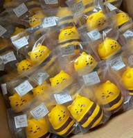 CHENXI Nouveauté Jouet Squishy Kawaii Populaire sur Instagram, Balle Squishy Croustillante Panda DIY à Presser en Forme de Dumpling