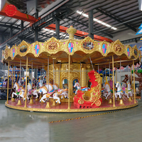 Manèges de parc d'attractions en plein air, manège à chevaux pour enfants et adultes, à vendre