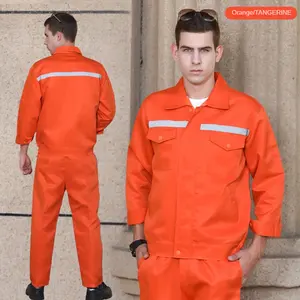 Jaqueta profissional de manga longa resistente ao desgaste, roupa de trabalho confortável primavera e outono, uniforme de guarda de segurança, atacado