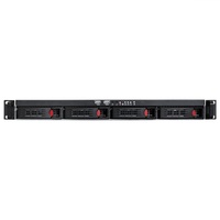 Châssis de serveur 1U de 660 mm de profondeur, 4 baies de disques durs remplaçables à chaud, montage en rack 19 pouces, Mini-ITX, stockage cloud, USB frontal, EATX