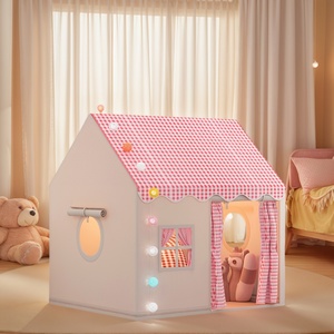 Tenda da Gioco Minimalista <span class=keywords><strong>per</strong></span> <span class=keywords><strong>Bambini</strong></span> con Porta con Cerniera, <span class=keywords><strong>Casetta</strong></span> Giocattolo <span class=keywords><strong>per</strong></span> Interni <span class=keywords><strong>per</strong></span> <span class=keywords><strong>Bambini</strong></span> Piccoli, Grande <span class=keywords><strong>Casetta</strong></span> <span class=keywords><strong>per</strong></span> Giochi di Ruolo <span class=keywords><strong>per</strong></span> <span class=keywords><strong>Bambini</strong></span> - Product Image 5